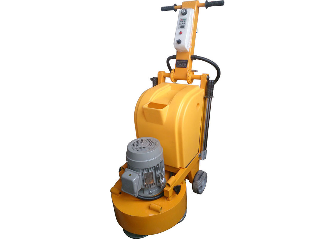 9 Heads Concrete Manual Floor Polisher / Scrubber 220V 50HZ With Planetary System