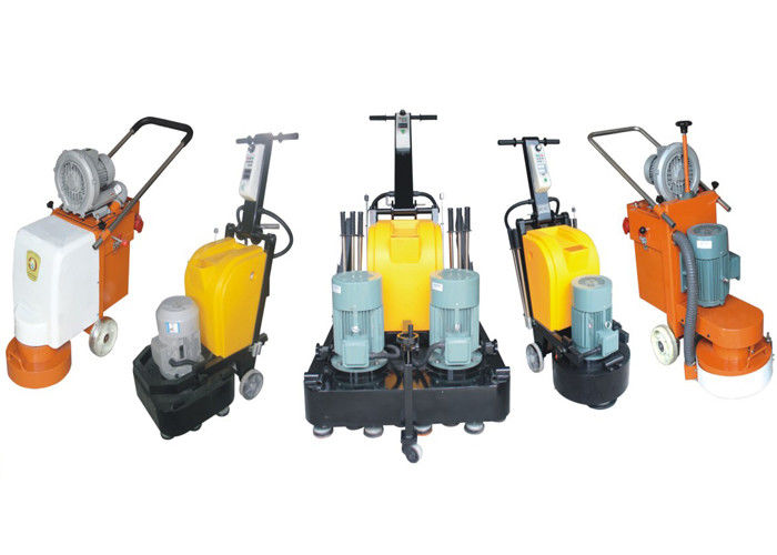 Epoxy Concrete Floor Polishing Equipment For Terrazzo Floor / Epoxy Ground With Vacuum
